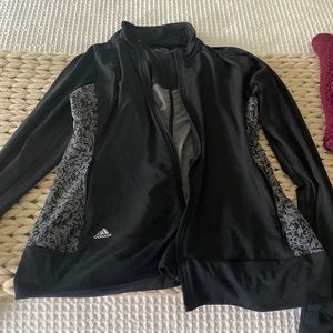 Adidas long sleeve zip up jacket